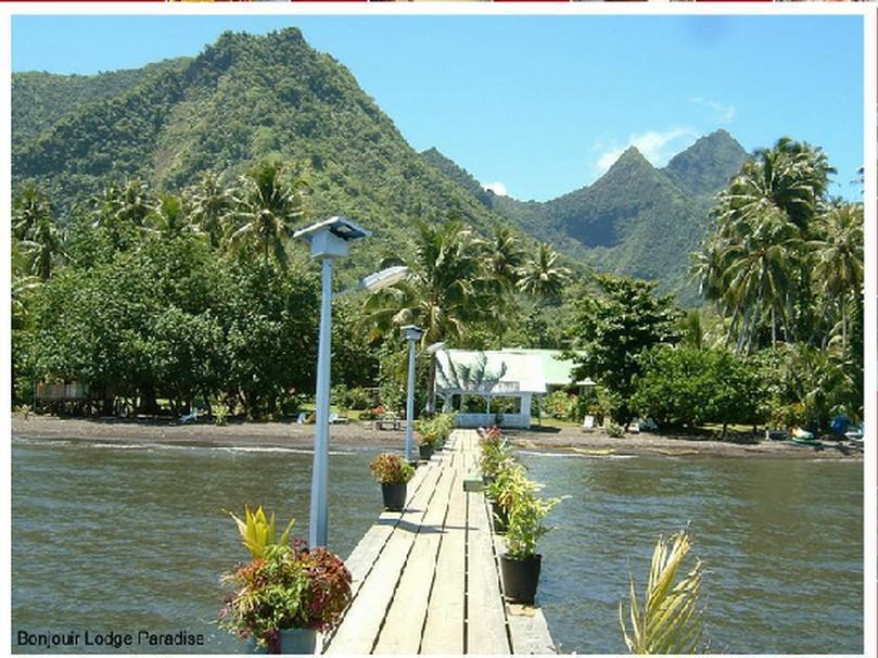 Bonjouir Lodge Paradise Teahupoo Exteriör bild