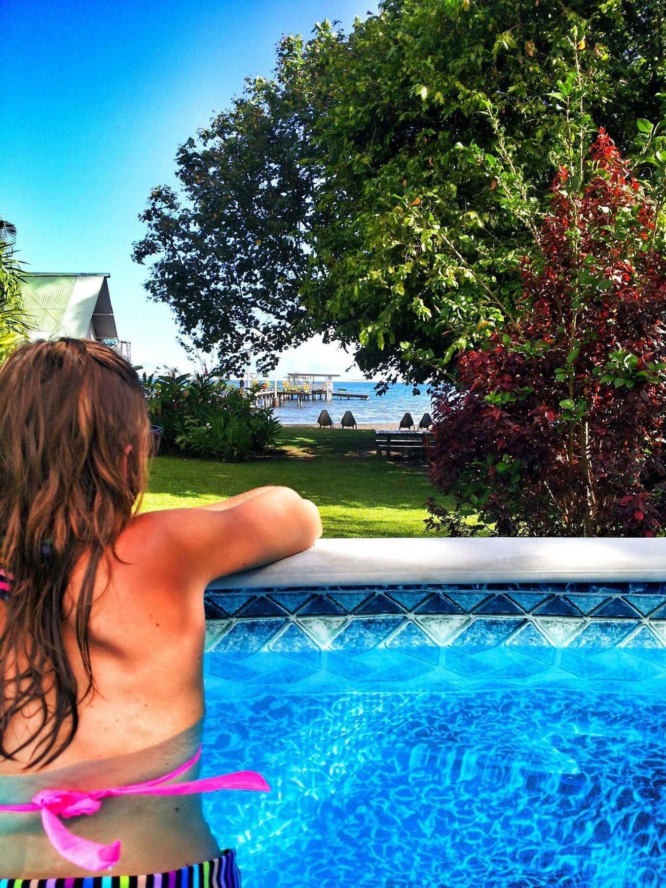 Bonjouir Lodge Paradise Teahupoo Exteriör bild